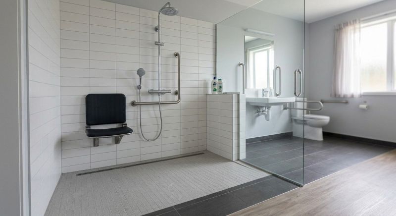 Handicap Shower Installation in Manchester, NH