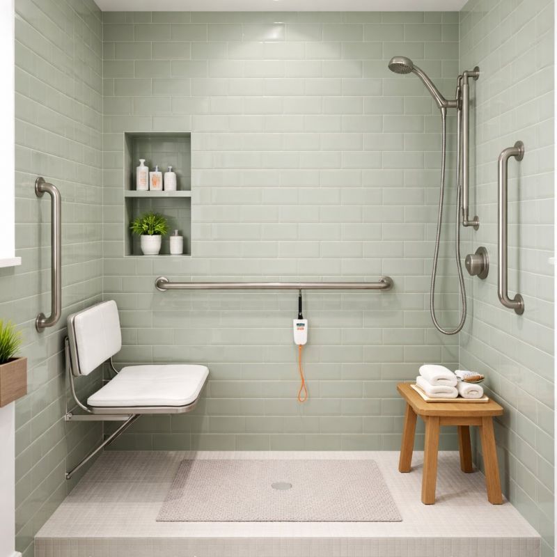 Handicap Shower Installation in Clearwater, FL