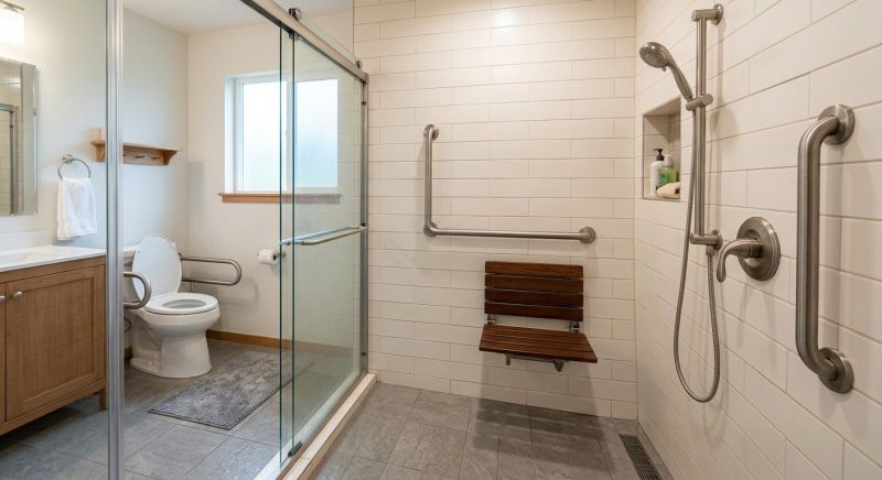 Mobility Shower Installation in Bucks County, PA