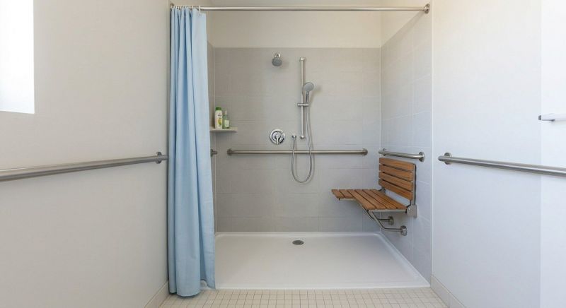 Elderly Shower Installation in Lancaster County, PA