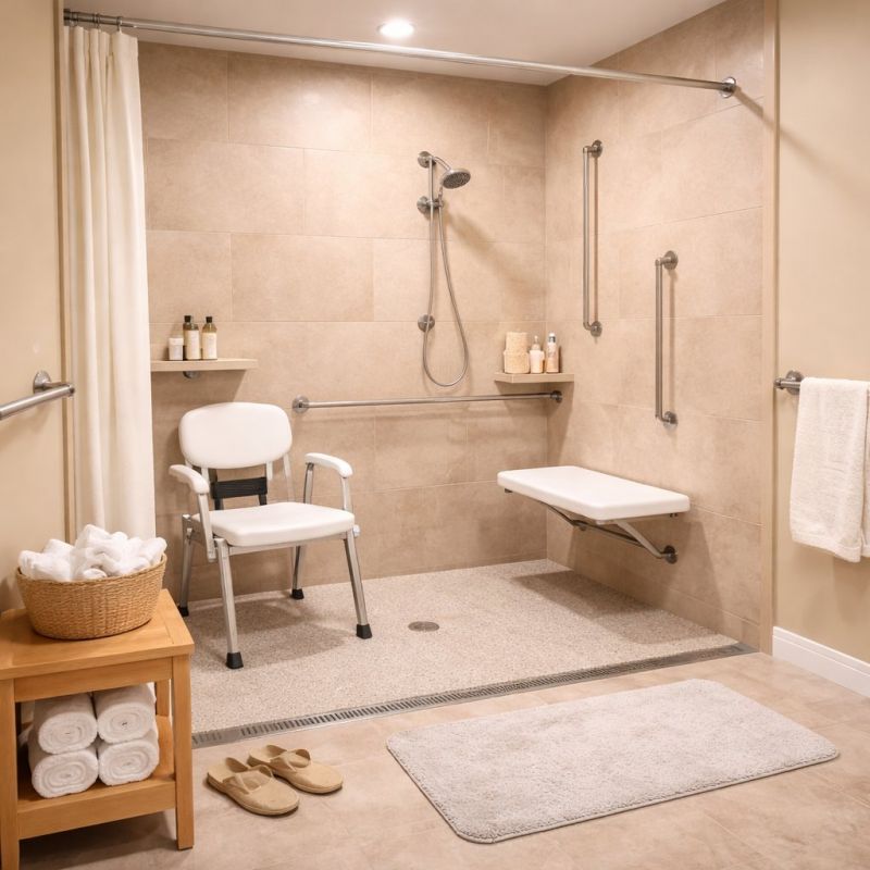 Senior Shower Installation in Saint Petersburg, FL
