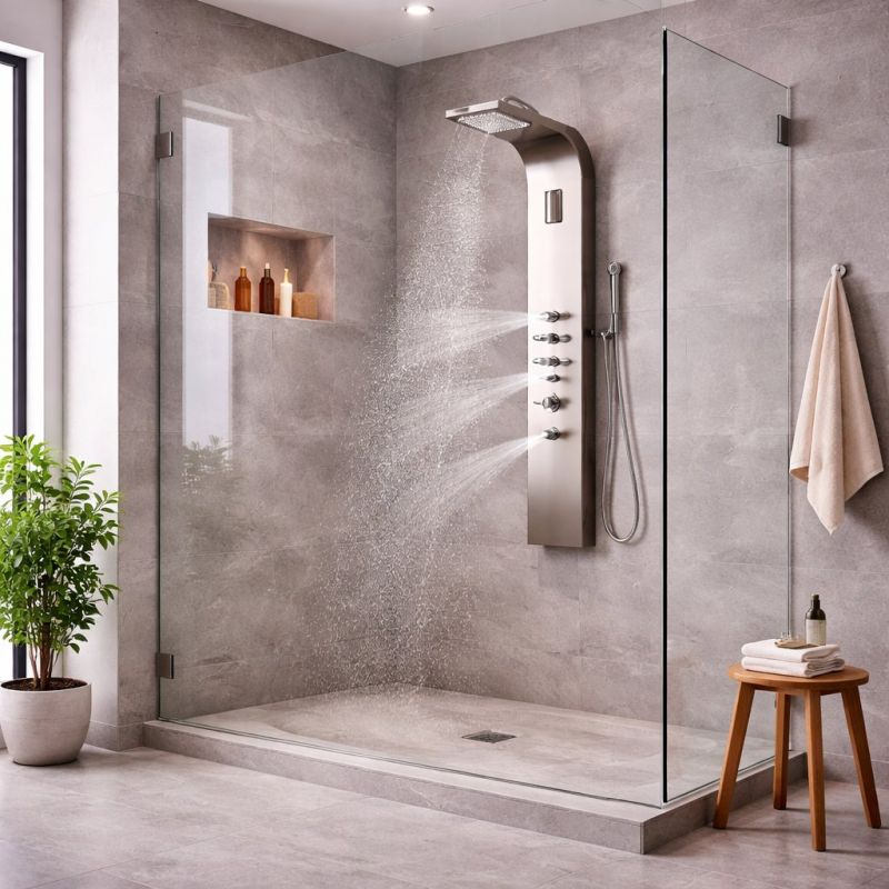 Shower Stall Replacement in Manchester, NH