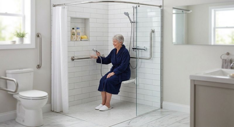 Walk In Shower Installation in South Portland, ME